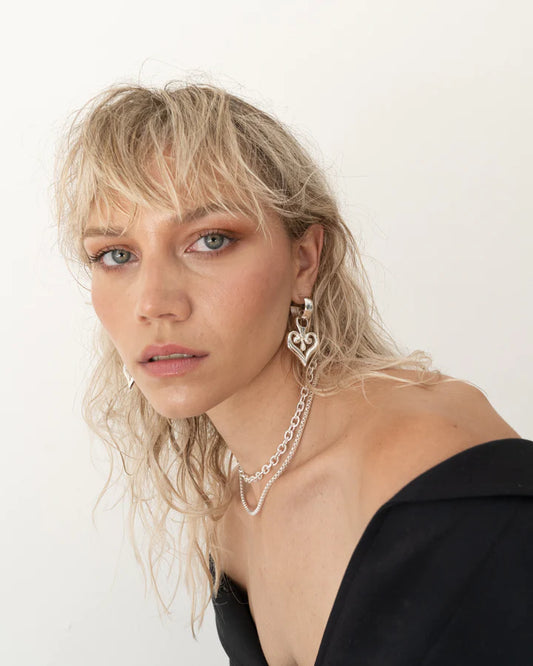 Bella Silver Earrings