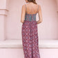 Sarika Hyacinth Maxi Dress - Sangria