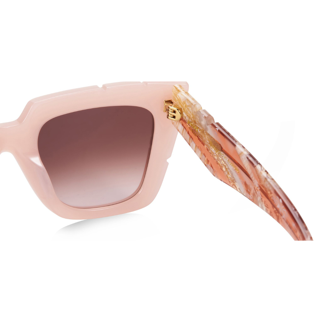 Charlie & The Angels - Blush/Toffee Swirl Brown Gradient Lenses