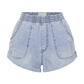 Blue Latte Hunters Mid Length Relaxed Short