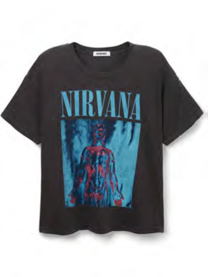 Nirvana Sliver Cover Merch Tee