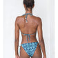 Kiriana Miranda Reversable Bikini Bottom - Juniper/Pistachio